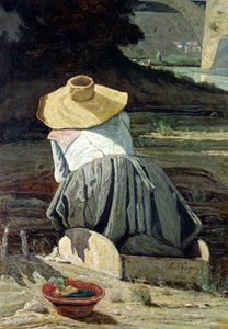 Washerwoman by the River
